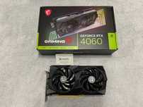 Karta graficzna MSI RTX 4060 Gaming X 8GB (idealny stan, gwar.)