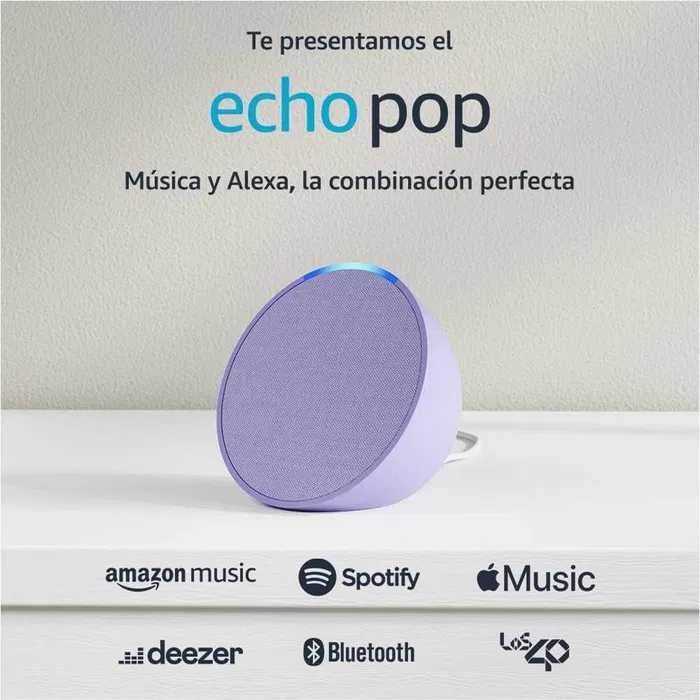 Amazon Echo Pop, Echo Dot 5, Echo Dot 5 com Relógio - Novas Seladas