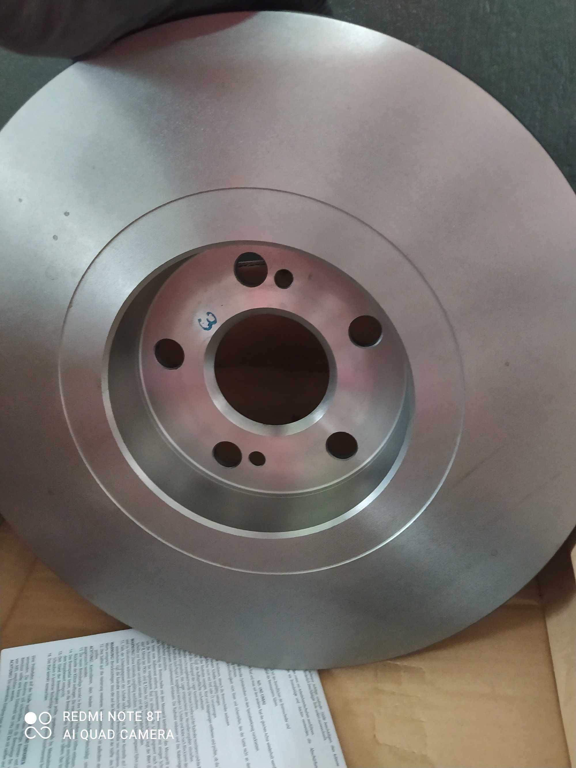 Espace IV Laguna II tarcze ham przód 2 szt. NOWE Brembo 09.9821.21