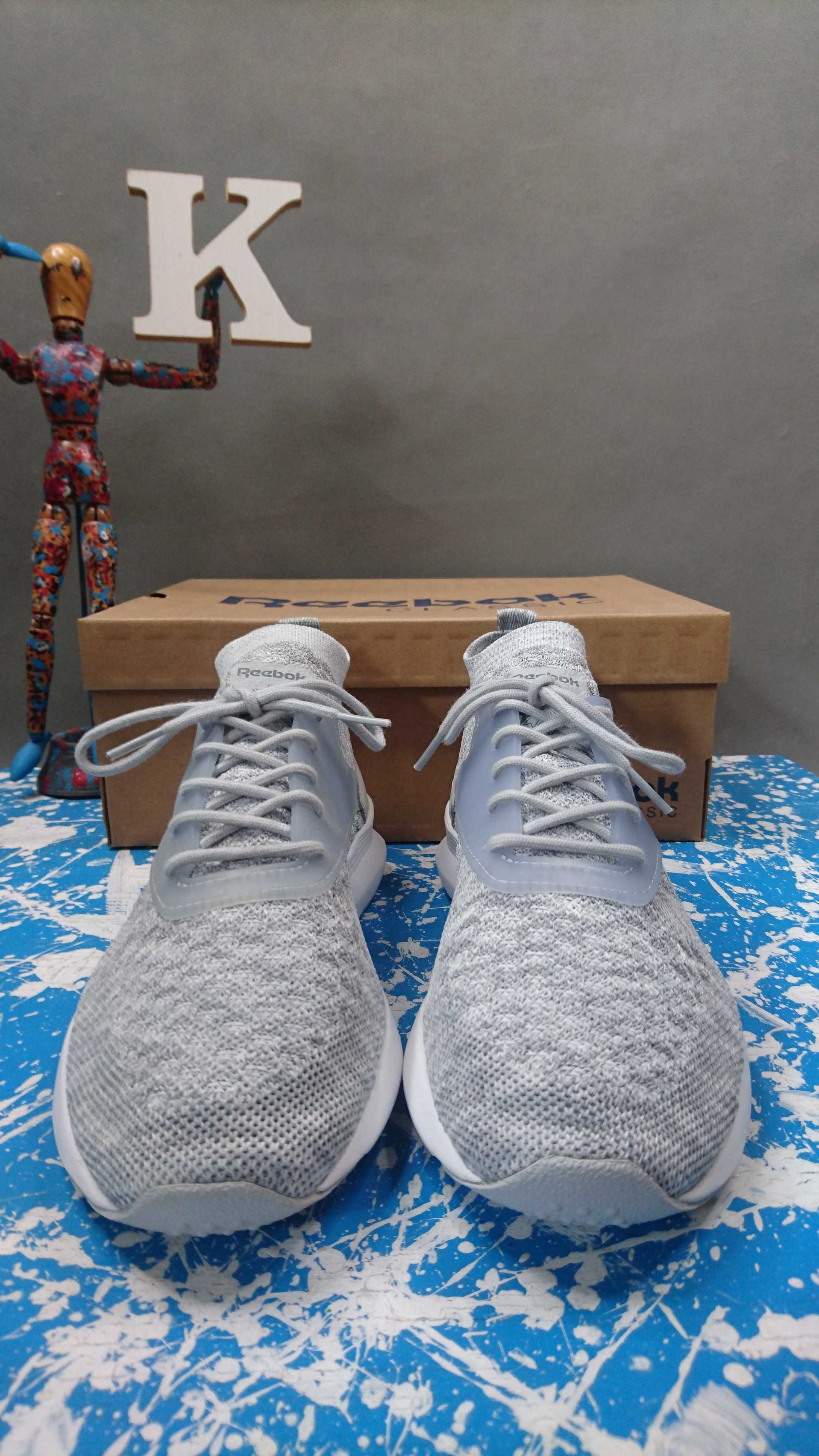 Buty Reebok Zoku Runner Ultraknit Heater Solid Grey R.45