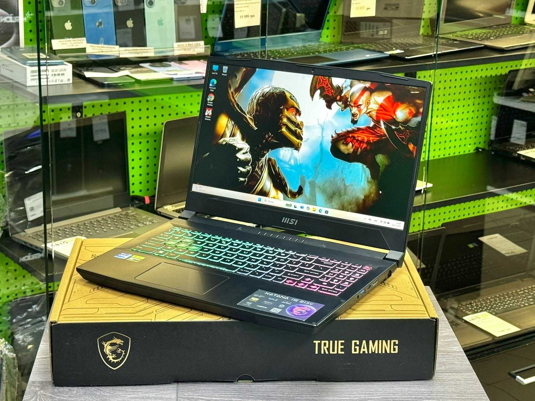 Msi Katana ігровий ноутбук / Intel i7-13620H / RTX 4070 / Гарантія