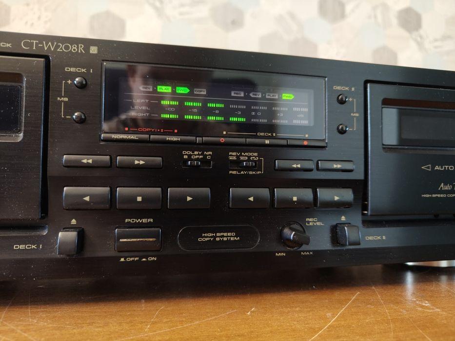 Magnetofon kasetowy Pioneer CT-W208R zadbany