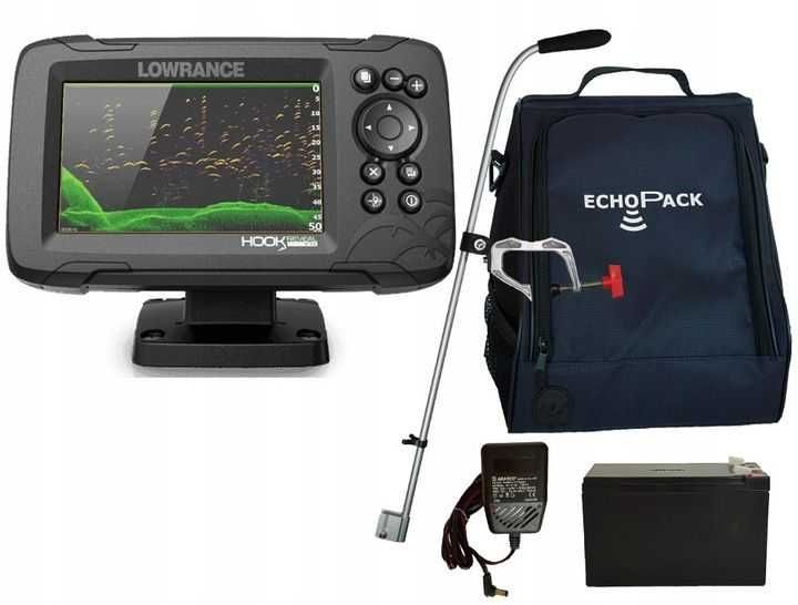 Lowrance Hook Reveal 5 83/200 HDI GPS Super Zestaw