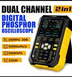 Osciloscópio Fnirsi DPOX180 180Mhz e gerador de funções