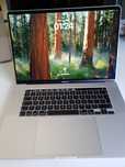 MacBook Pro 16, 2019 32GB 512GB i7, 229 cykli  - idealny, karton, etui