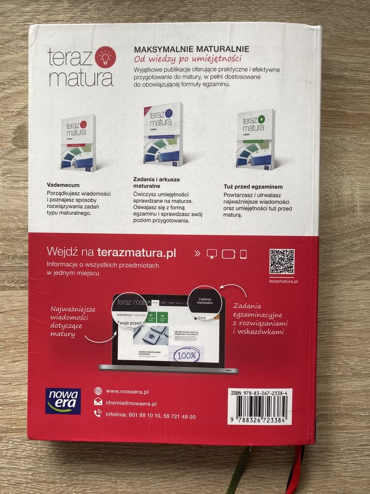 Teraz Matura Chemia vadrmecum