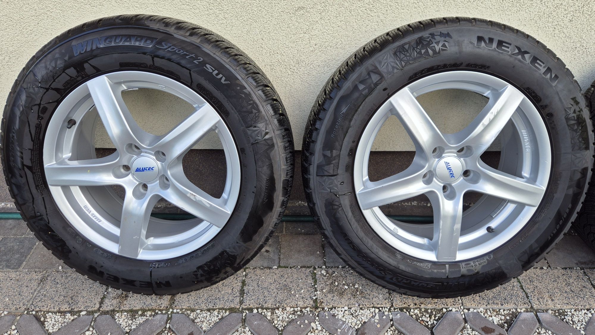 Koła felgi aluminiowe 17" Honda Cr-v 5x114,3 opony zimowe