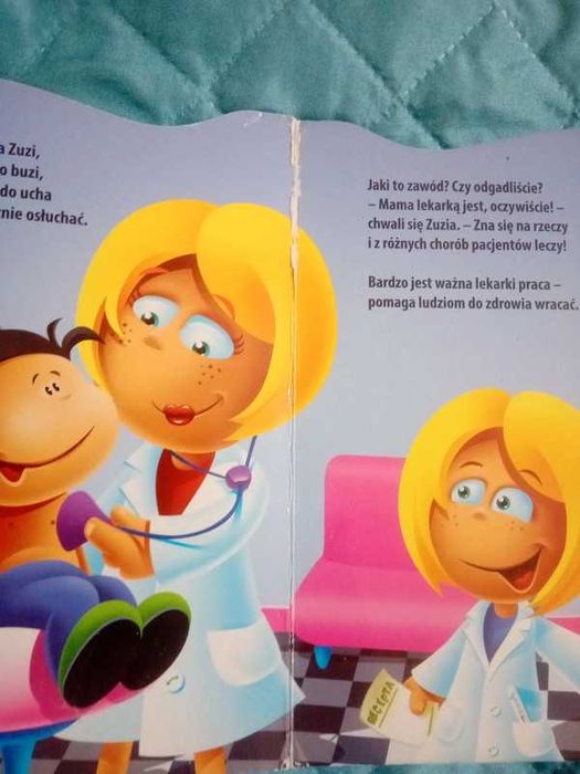 Książeczka Urszuli Kozłowskiej Kim chce zostać? Lekarka