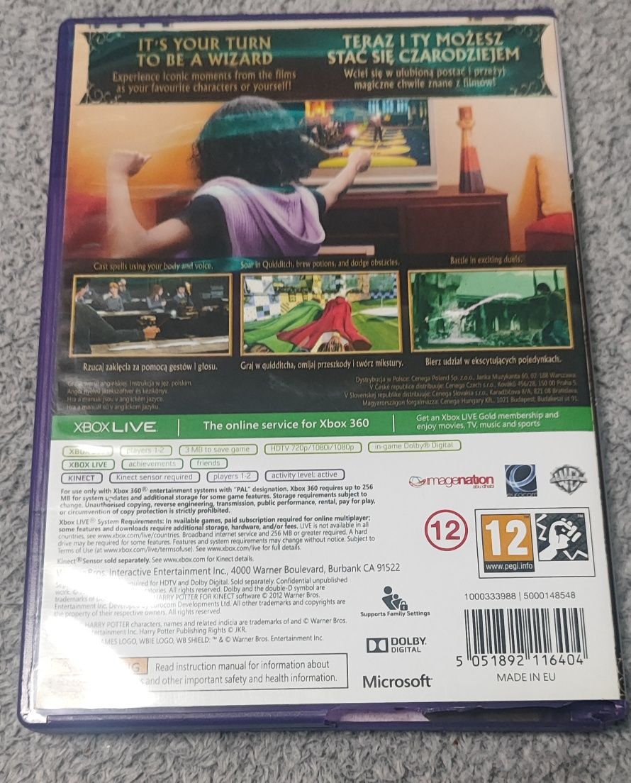 Harry Potter for Kinect – Xbox 360