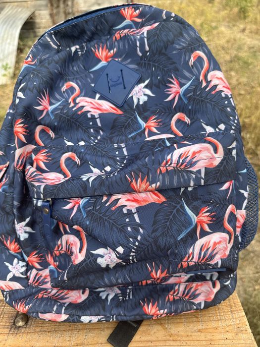 Городской рюкзак с фламинго