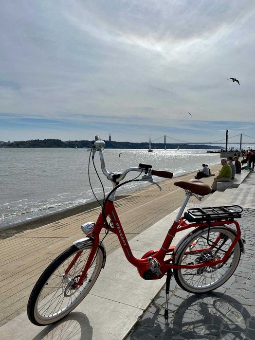 Bicicleta elétrica Peugeot ELC01 Central