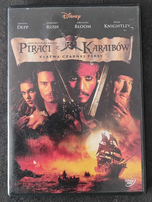 Piraci z Karaibów Klątwa Czarnej Perły film na DVD