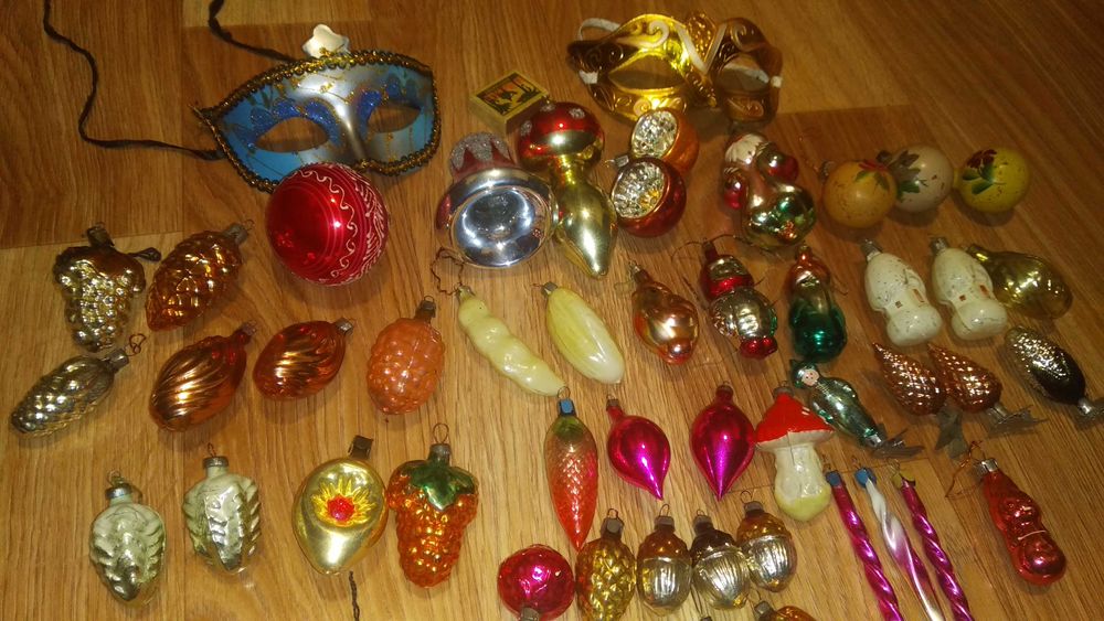Продам ёлочные игрушки прошлого века