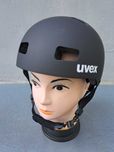 kask rowerowy UVEX Kid 3 CC czarny matt rozmiar 51-55 cm