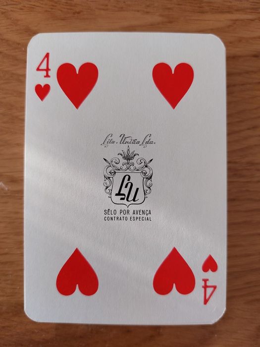 Baralhos de cartas da Litografia União