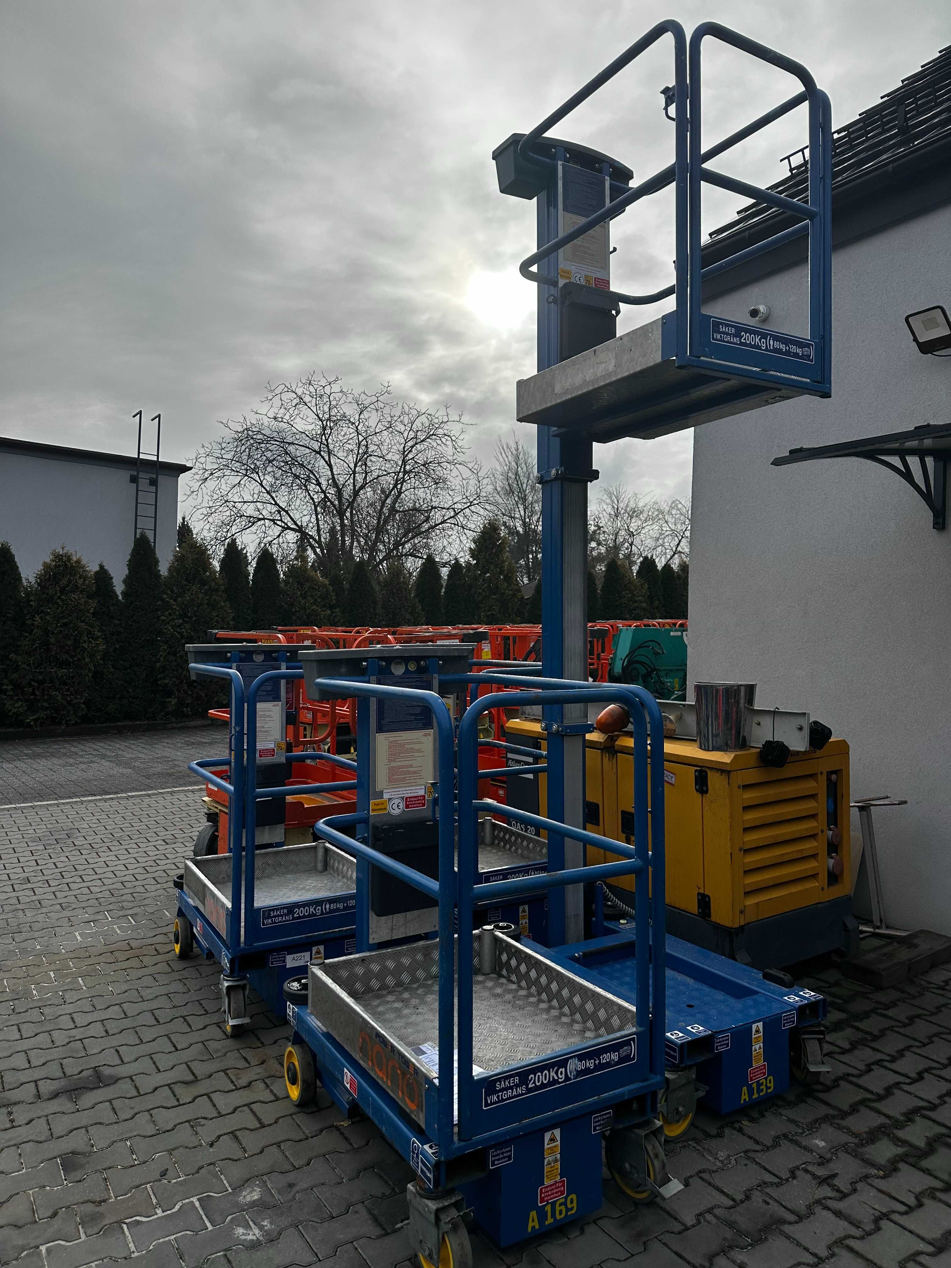 Zwyzka podnosnik platforma Power Tower Nano