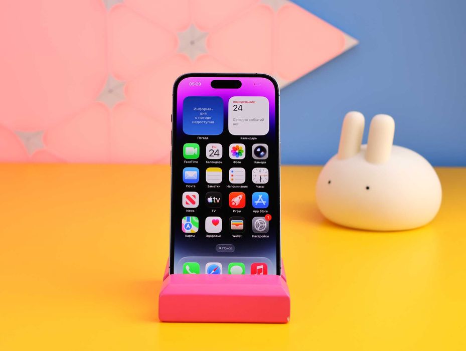 Смартфон iPhone 14 Pro 128GB eSIM Purple MQ0E3 (149745)Б/У З ГАРАНТІЄЮ