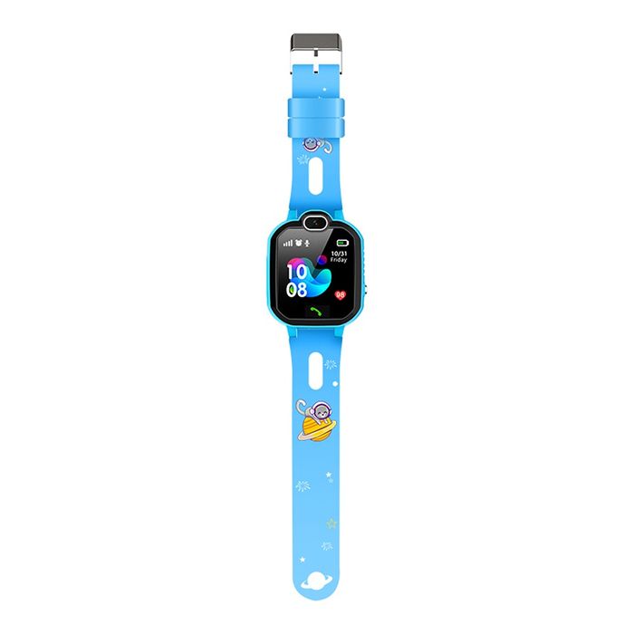 Wodoodporny Smartwatch Dziecięcy z GPS i SOS Niebieski