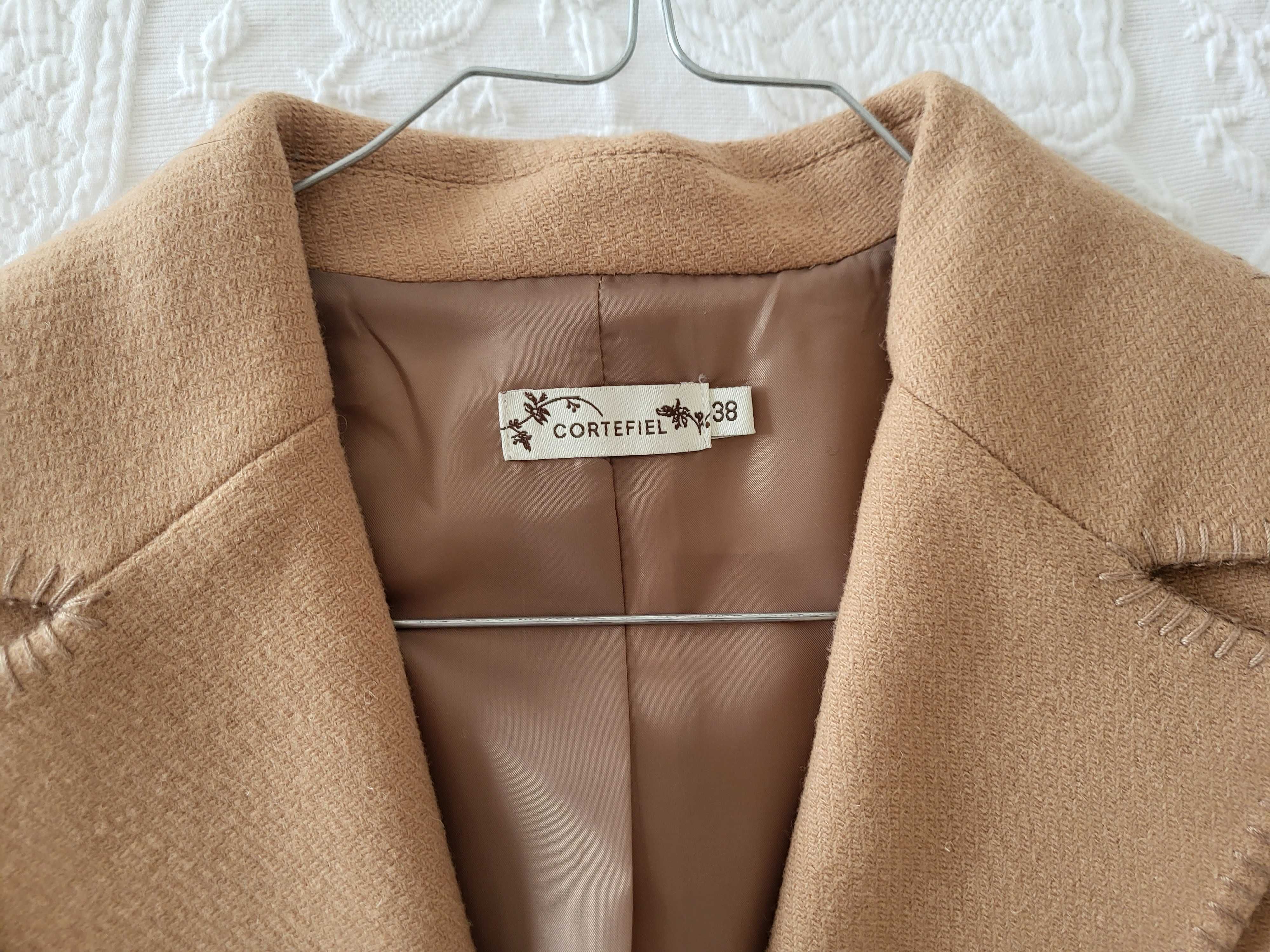 Casaco / Blazer Beje Cortefiel