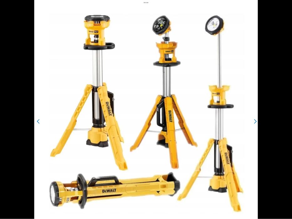 Lampa stojaca ,warsztatowa dewalt