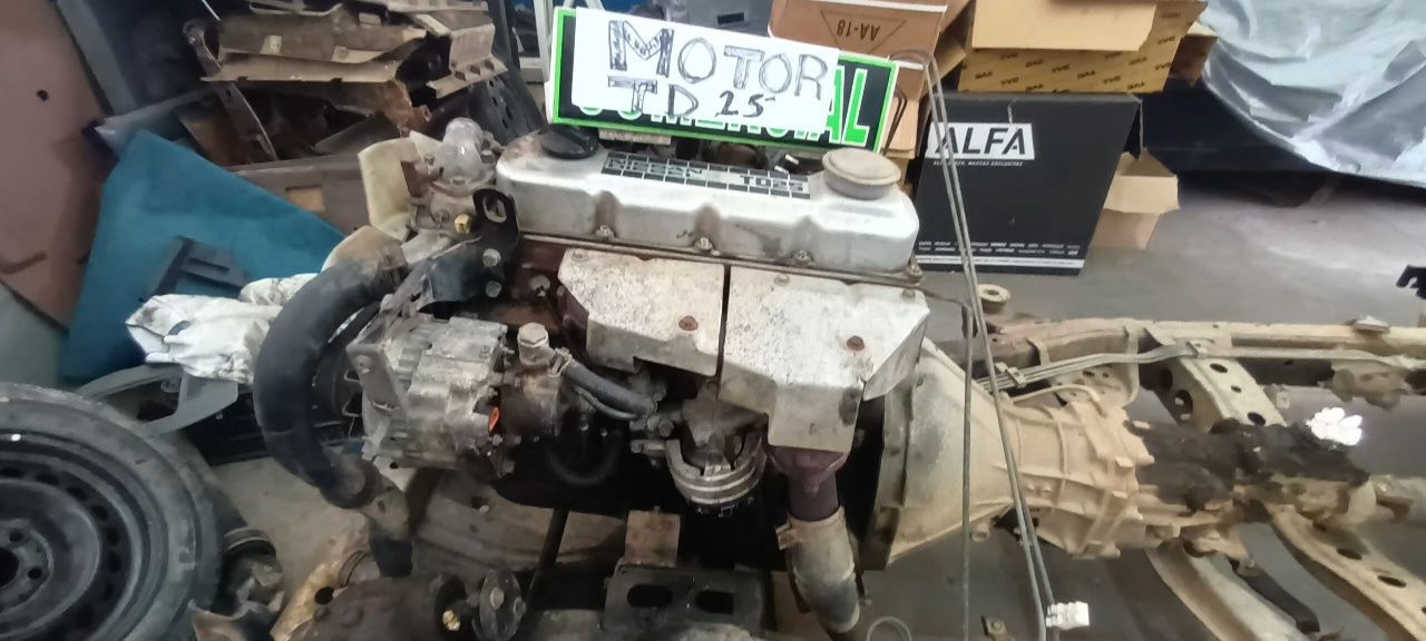 Nissan d21 todas as peças motor td25