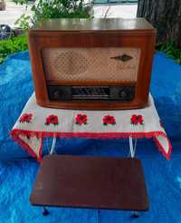 Stare Radio Lampowe z Gramofonem - Preludium