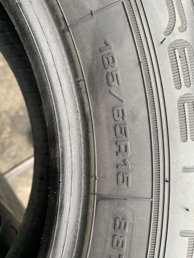 Шини 185/65 R15 пара Dunlop 2019p  літо 6,8мм