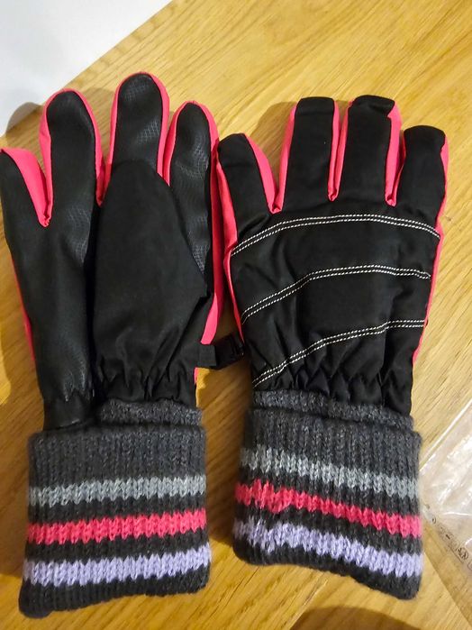 Wodoszczelne rękawice zimowe dla dzieci, narciarskie: dla dzieci 4-12l