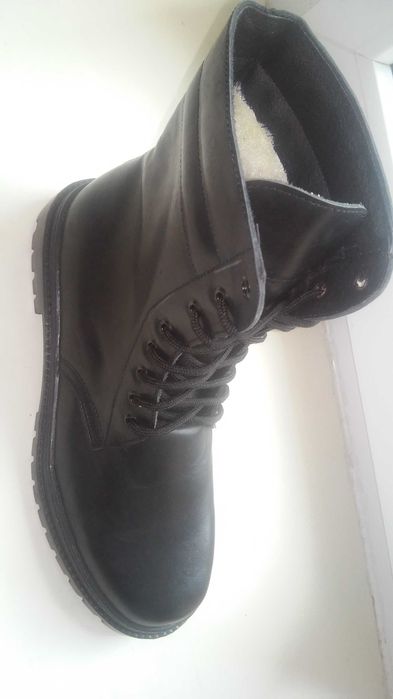 Берці Нато ЗИМОВІ хром.шкіра, підошва резина р 40 41 42 43 44 45 46