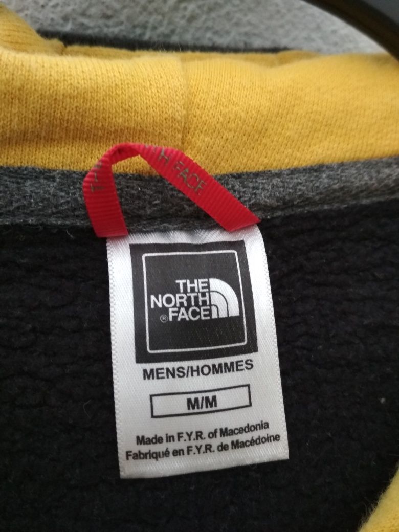 The North Face szara bluza z kapturem M