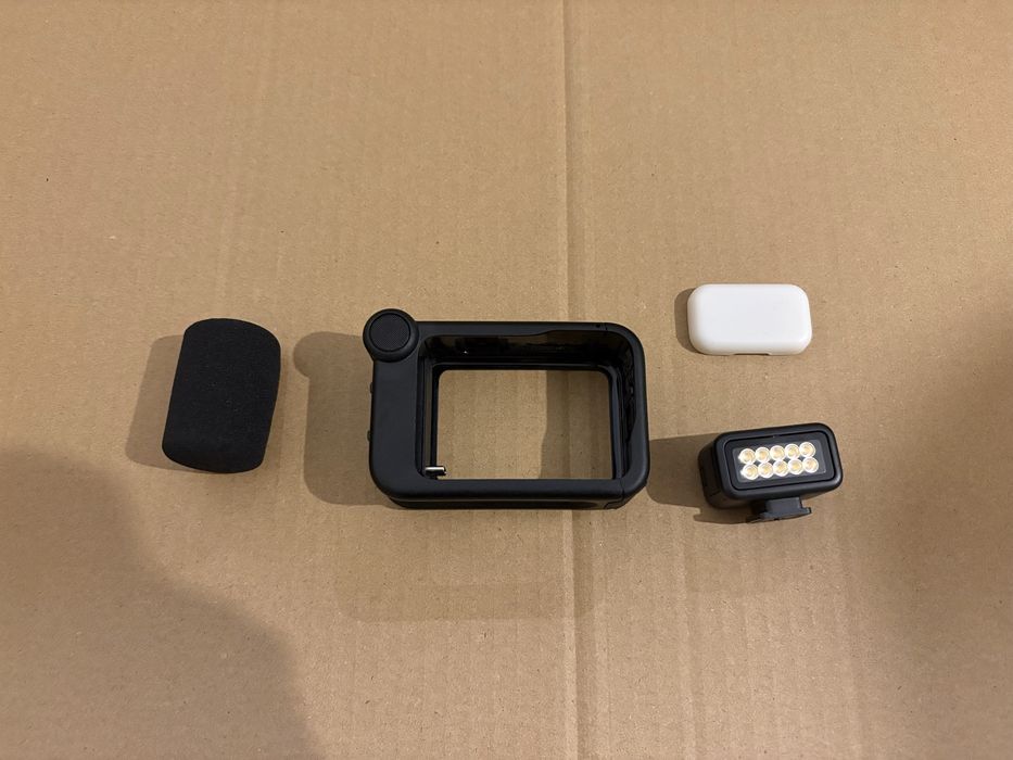 Ramka media mod do gopro 9-13 plus gopro LED