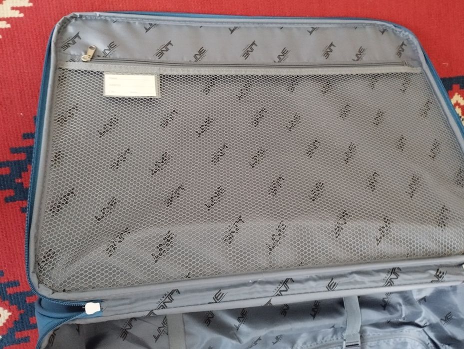 Валіза дорожня текстиль.