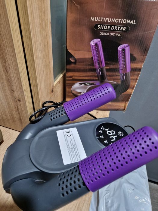 Secador de sapatos,  remove odores,  humidade e seca. Novo