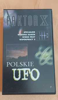 Kaseta VHS, "Faktor X - Polskie UFO", gratka dla kolekcjonera