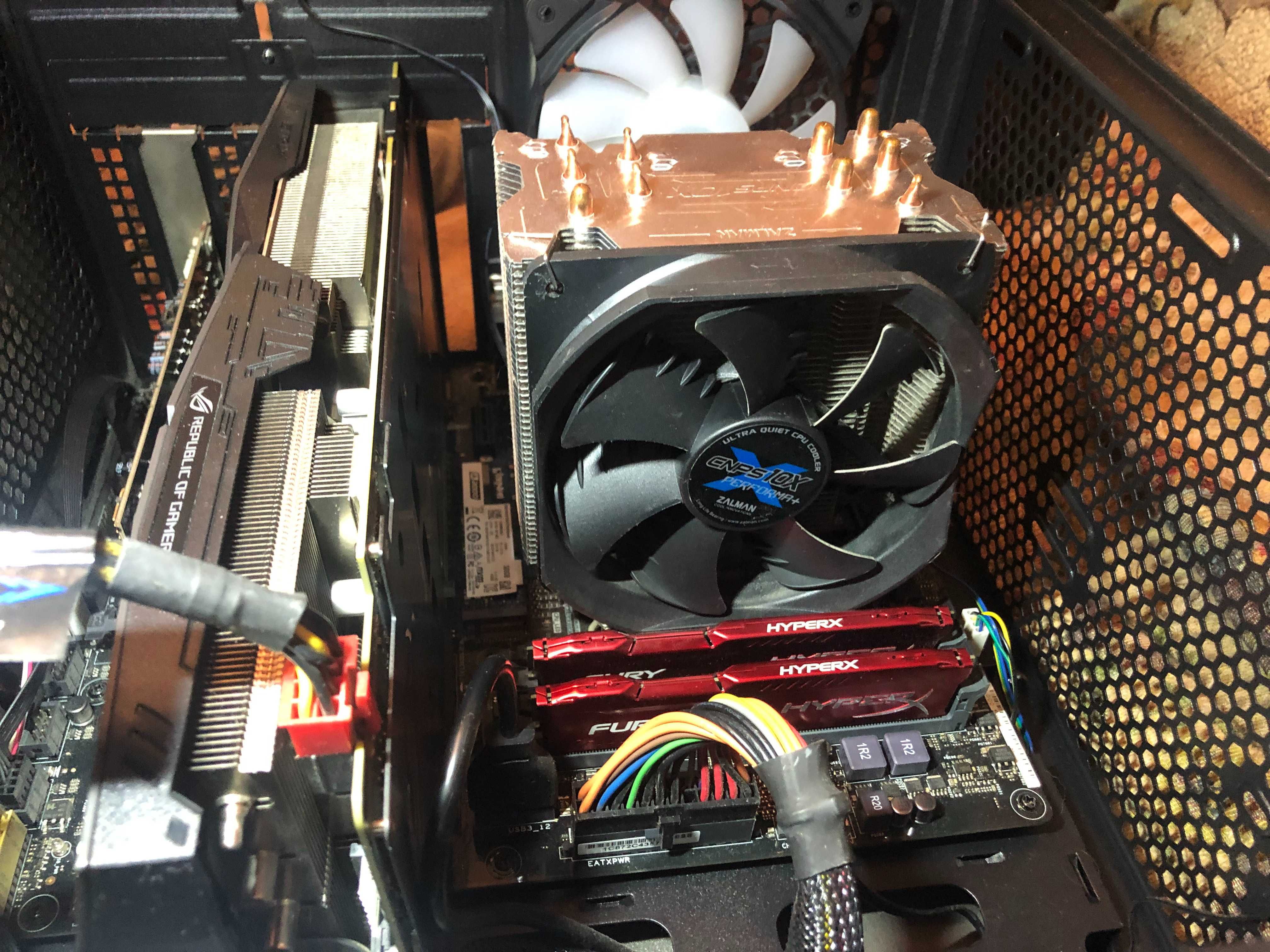 Комплект Мат плата Asus Z-97 Intel Core i5 4690K DDR3 1866Mhz 2x8Gb