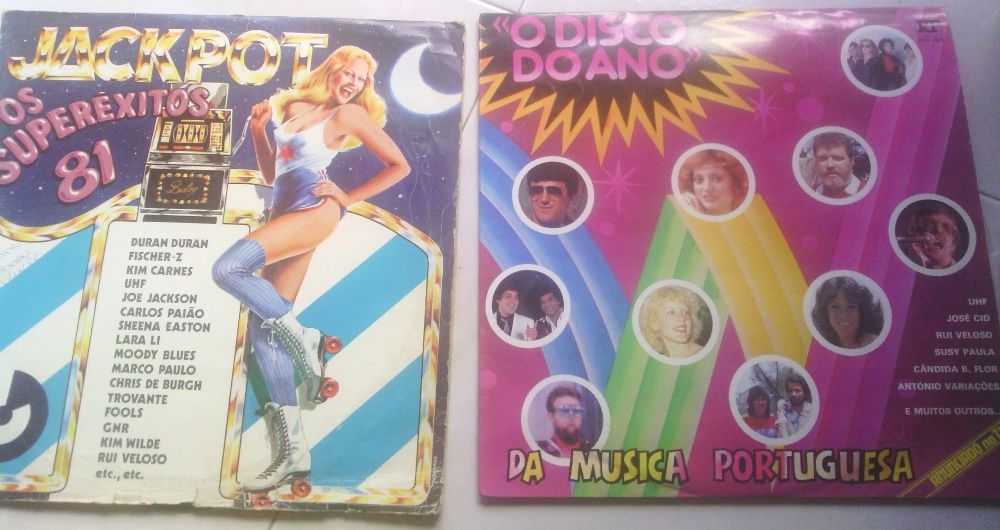 Coletâneas de Álbuns vinil LP Êxitos dos anos 50 60 discos 70