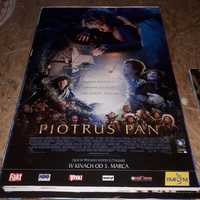 Plakat Filmowy Piotruś Pan kinowy plakat, UNIKAT