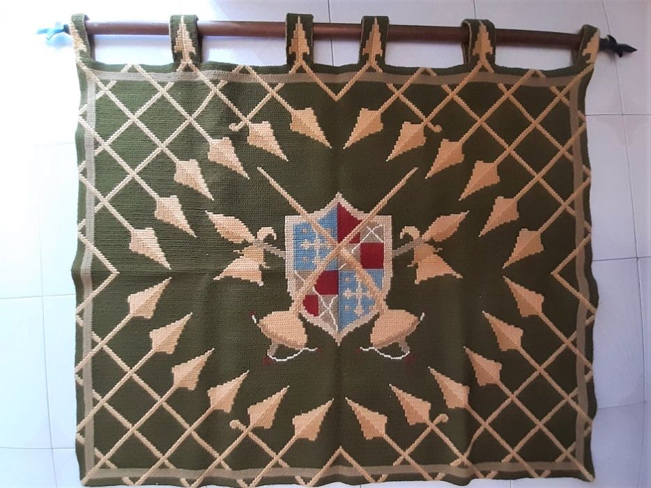 Painel / Tapeçaria de Arraiolos feito à mão