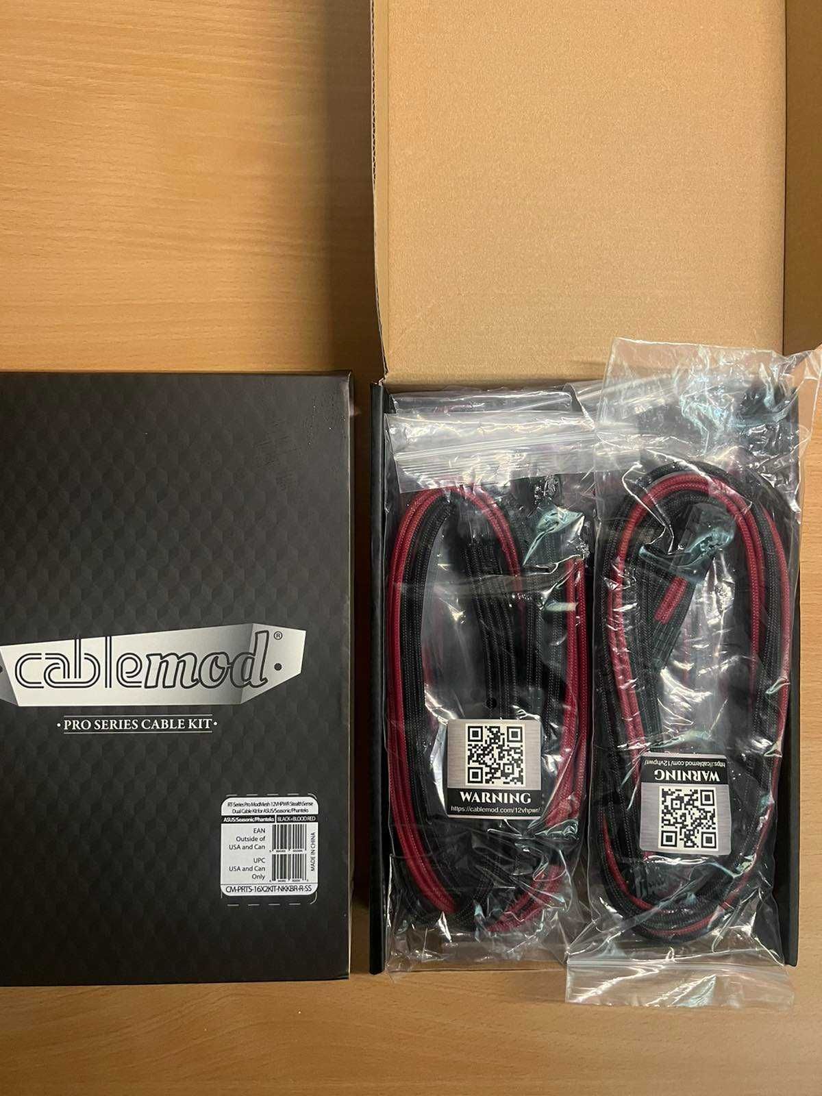 CableMod RT-Series Pro ModMesh Sleeved 12VHPWR StealthSense Kit