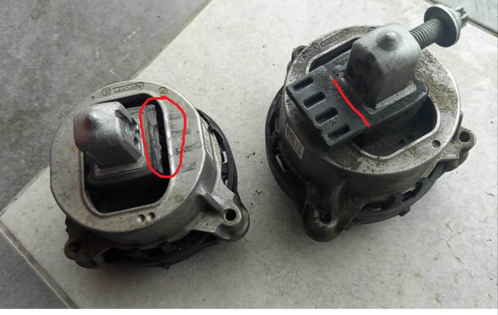 Кронштейн подушка двигуна BMW X3 G01 2.0T AWD 22116860496  22116860495