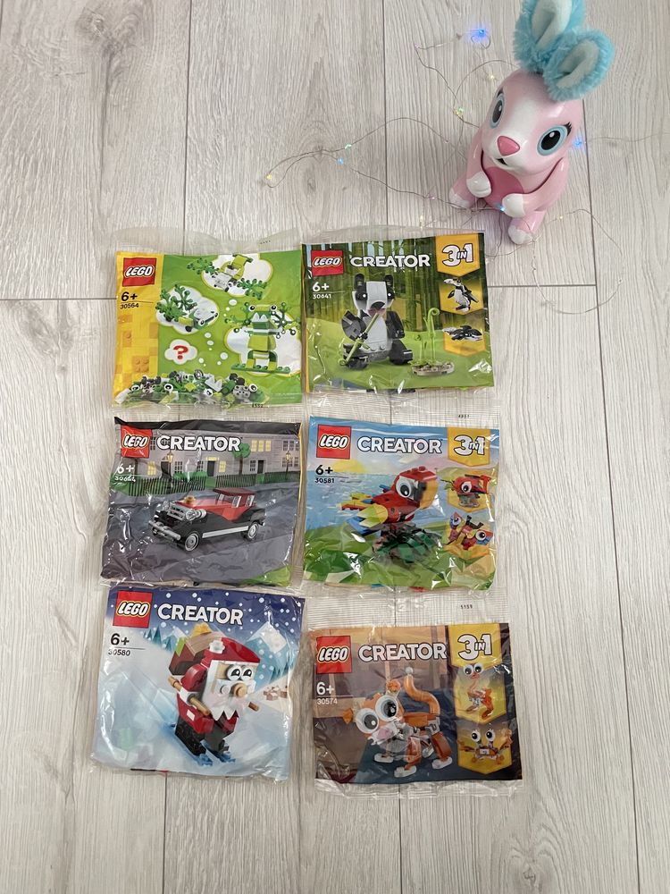 Полібеги Lego Creator, Friends, Disney, Marvel, Technic, City.