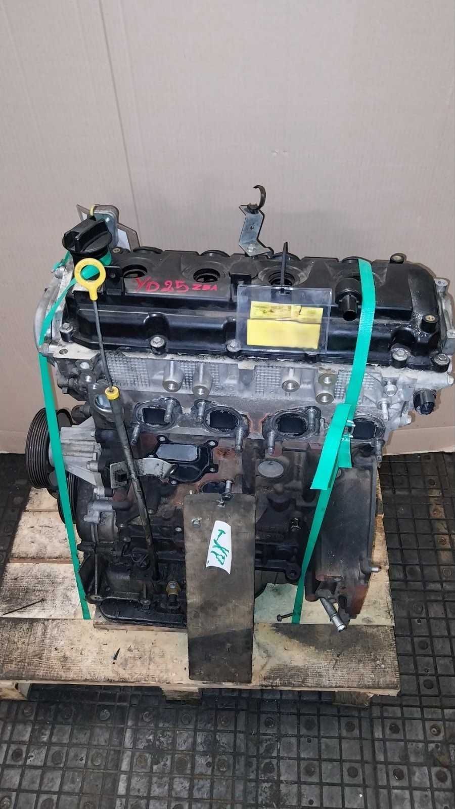 Silnik Słupek Nissan Navara 2.5 dci yd25 Uszkodzony