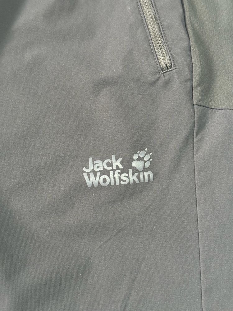 Шорти чорні чоловічі Jack Wolfskin оригінал з карманами тактичні
