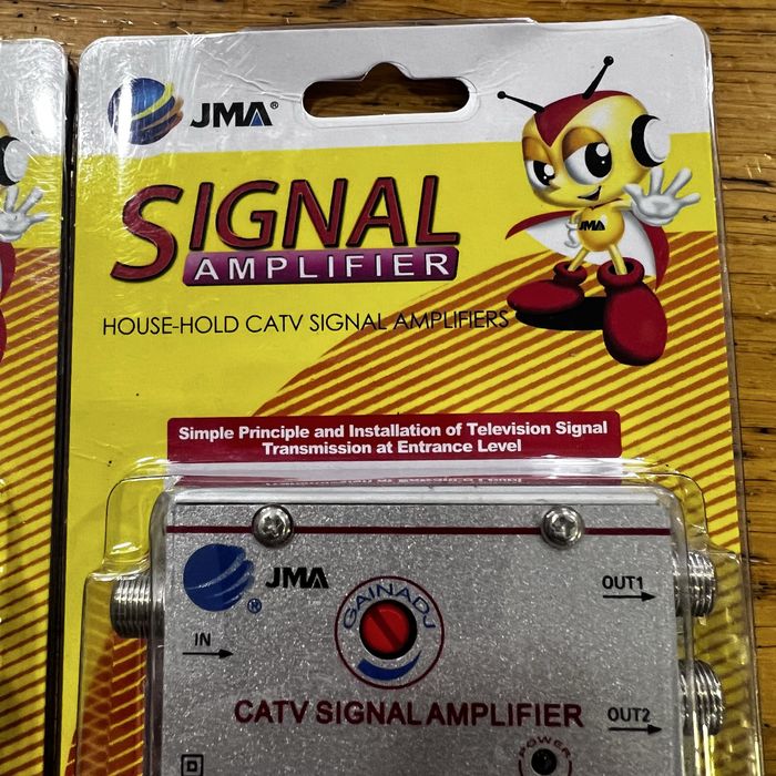 Amplificador sinal antena tv JMA - Novo