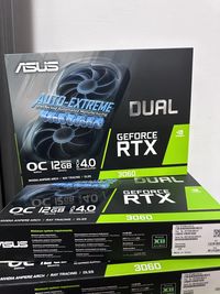 ASUS RTX 3060 DUAL Нові! Відеокарти 12 GB залишилось 5 шт