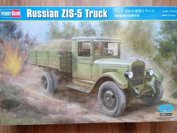 HobbyBoss 83885 - Russian ZIS-5 Truck - 1/35 - Model do sklejania