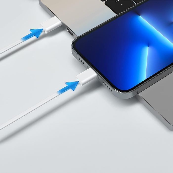 Ładowarka sieciowa 20W USB + typ C USB-C PD QC 3.0 +  Kabel 1M