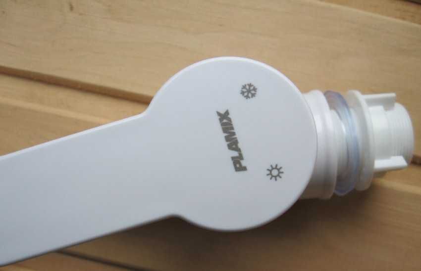 Пластиковый смеситель для кухни и рукомойки мойки термопластик белый