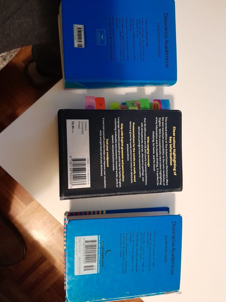 Dicionários lote 5euros todos