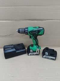 Hitachi DV 18DBEL Wiertarko Wkrętarka Udarowa Brushless 2x5.0Ah